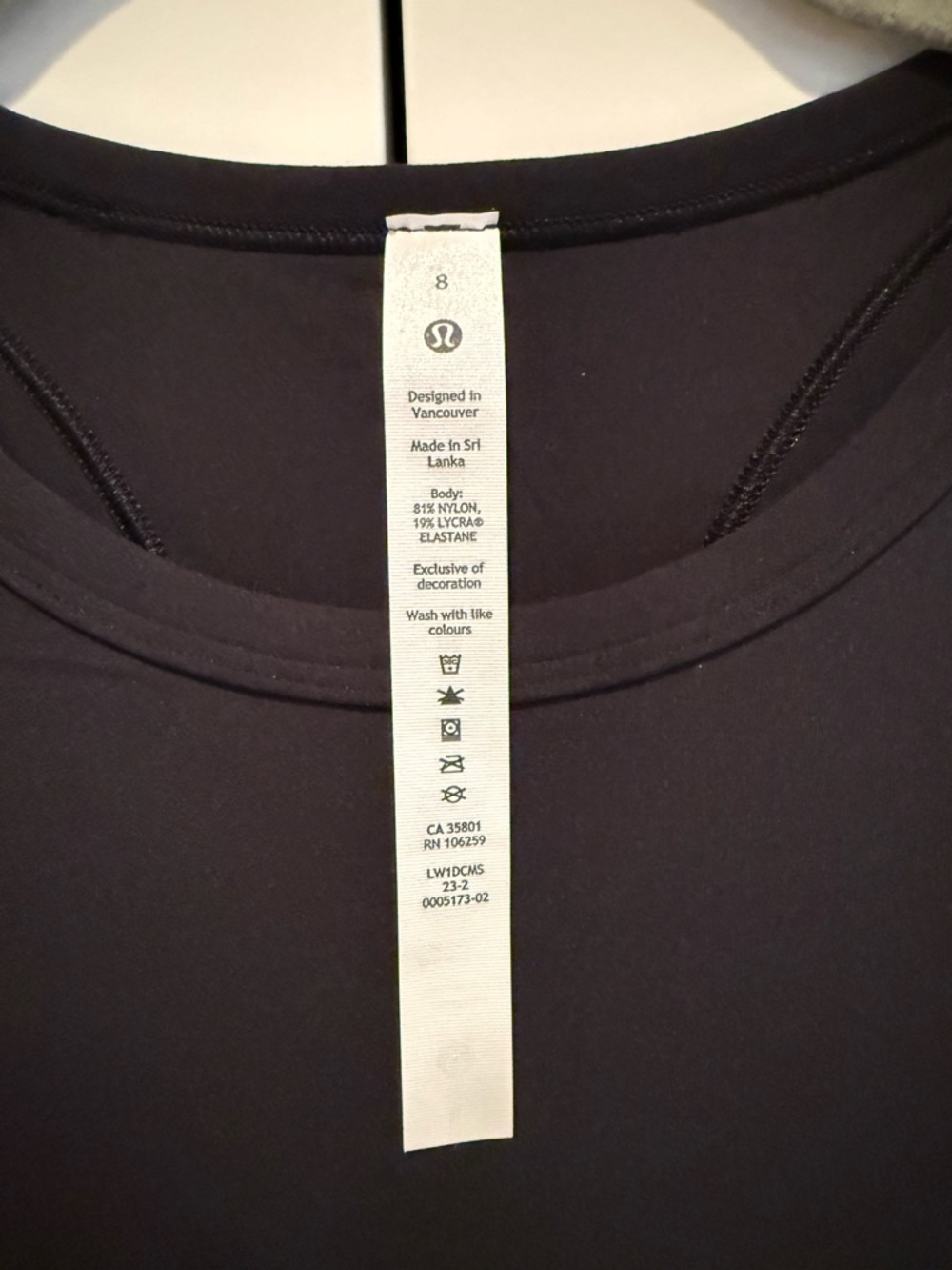 NWT lululemon Align Hip-Length Racerback W1DJPS Size 8 - Picture 5 of 9